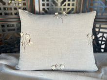 White Satin Roses Cushion Cover