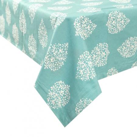 Avalon Turquoise Stain Proof Tablecloth