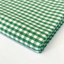 Gingham Green Check Cotton Tablecloth