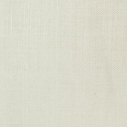 White Linen Fabric - Linda