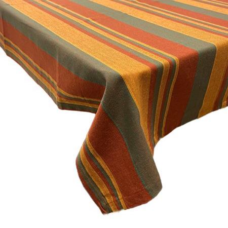 Lisbon Striped Cotton Tablecloth