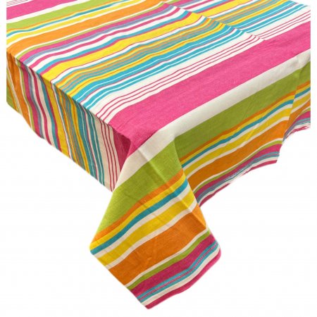 Surfers Paradise Striped Tablecloth