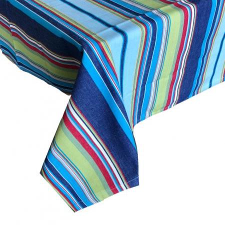 Watersedge Striped Tablecloth